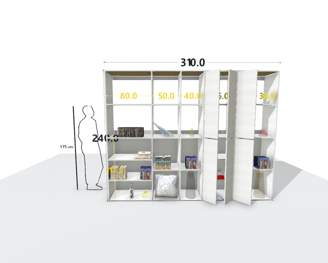 TALL MAIN SHELF