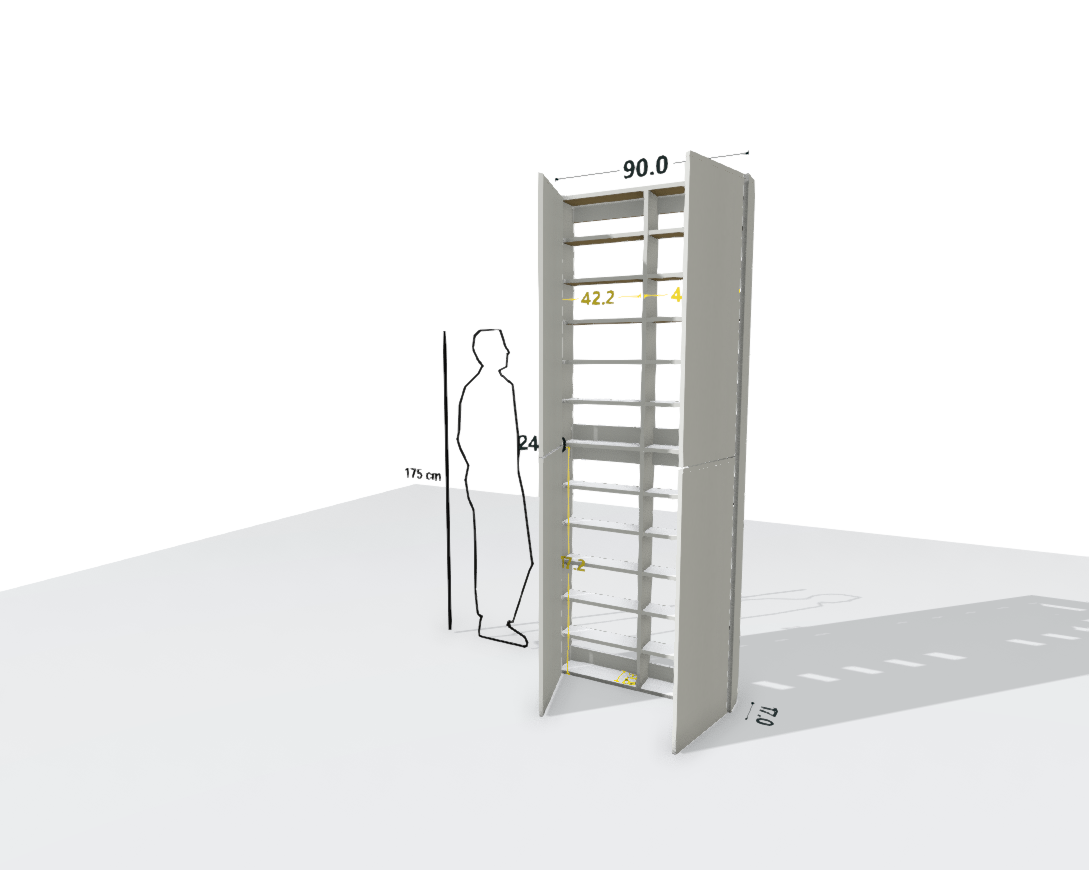 TALL MAIN SHELF
