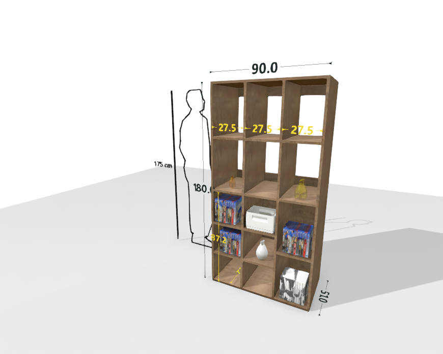 TALL MAIN SHELF