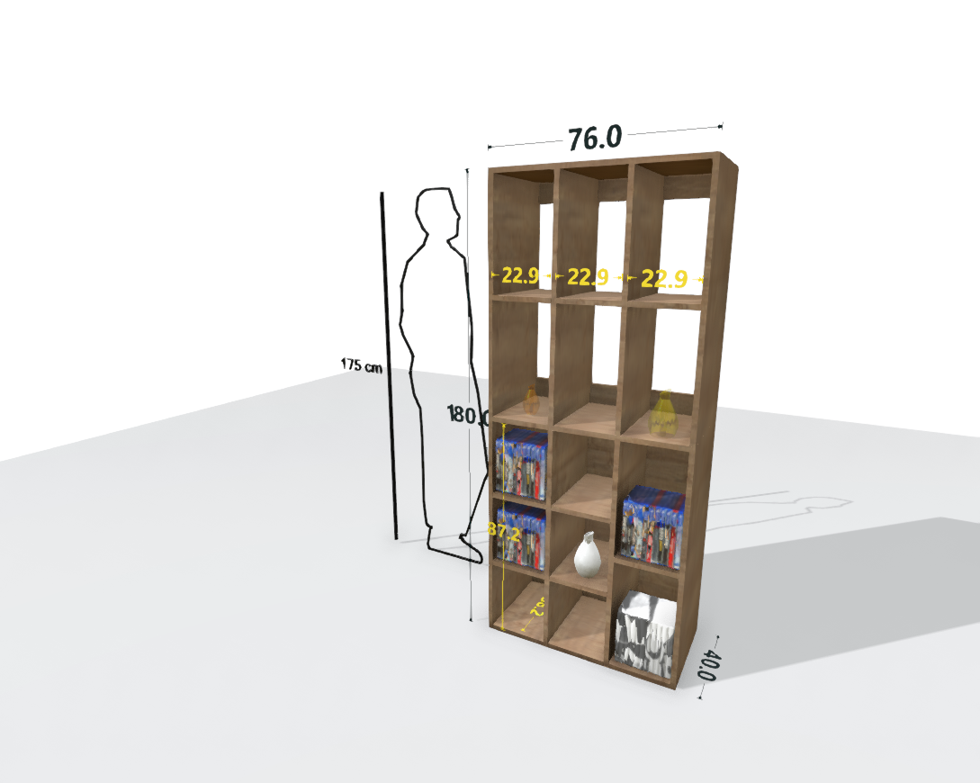 TALL MAIN SHELF