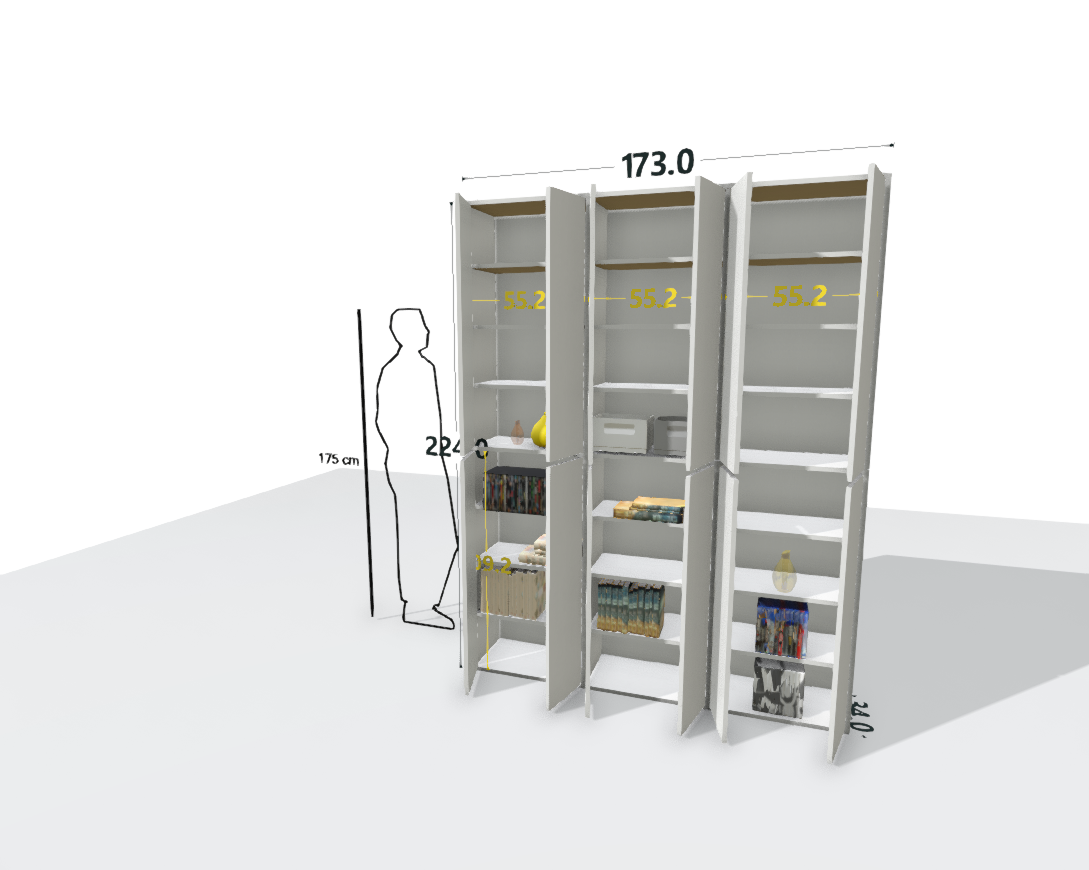 TALL MAIN SHELF
