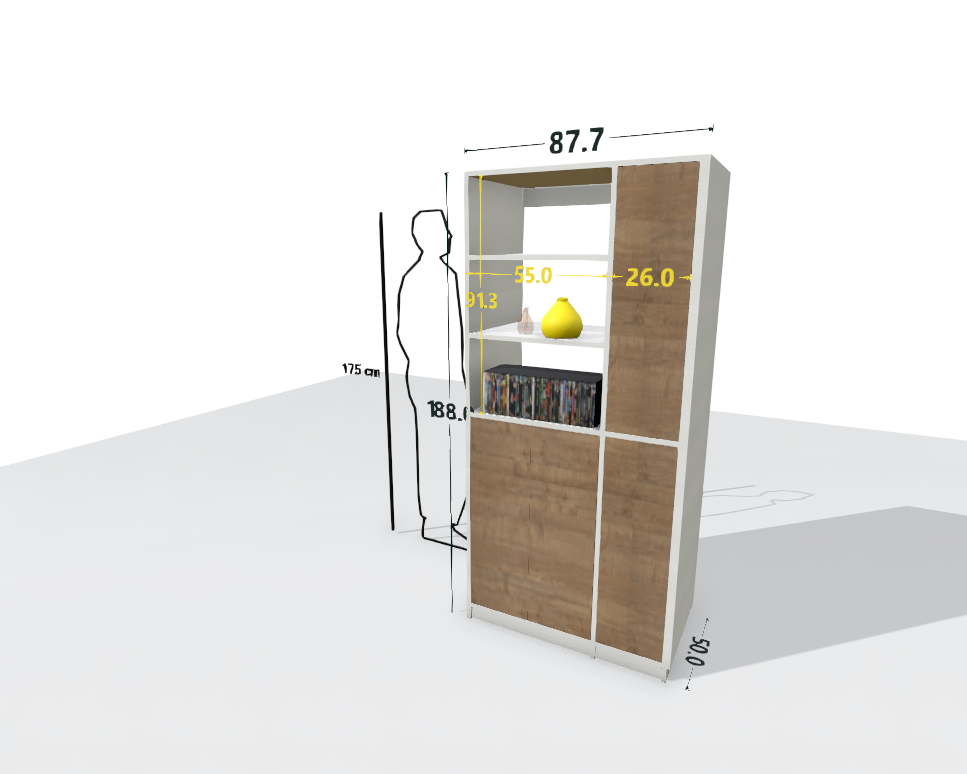 TALL MAIN SHELF