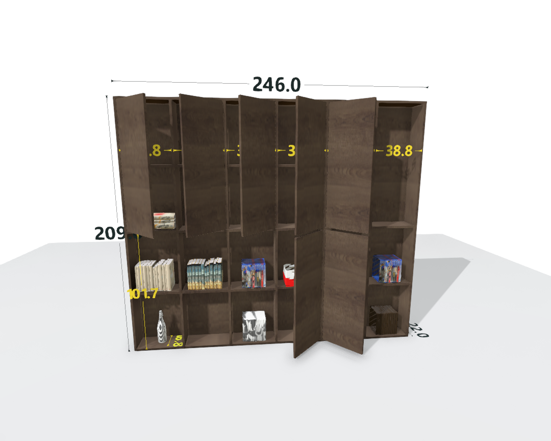 TALL MAIN SHELF