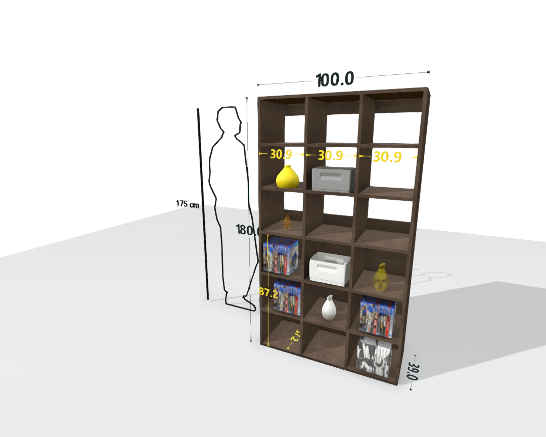 TALL MAIN SHELF