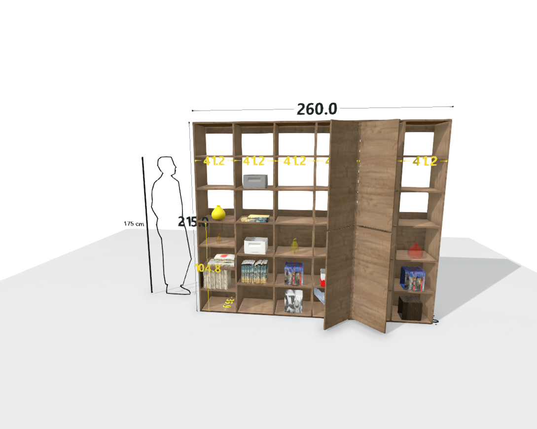 TALL MAIN SHELF