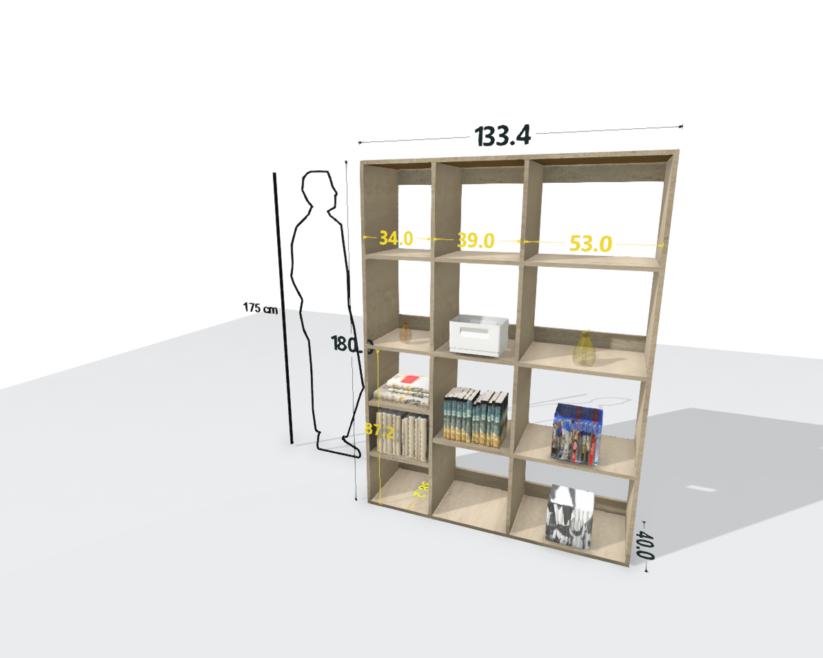 TALL MAIN SHELF
