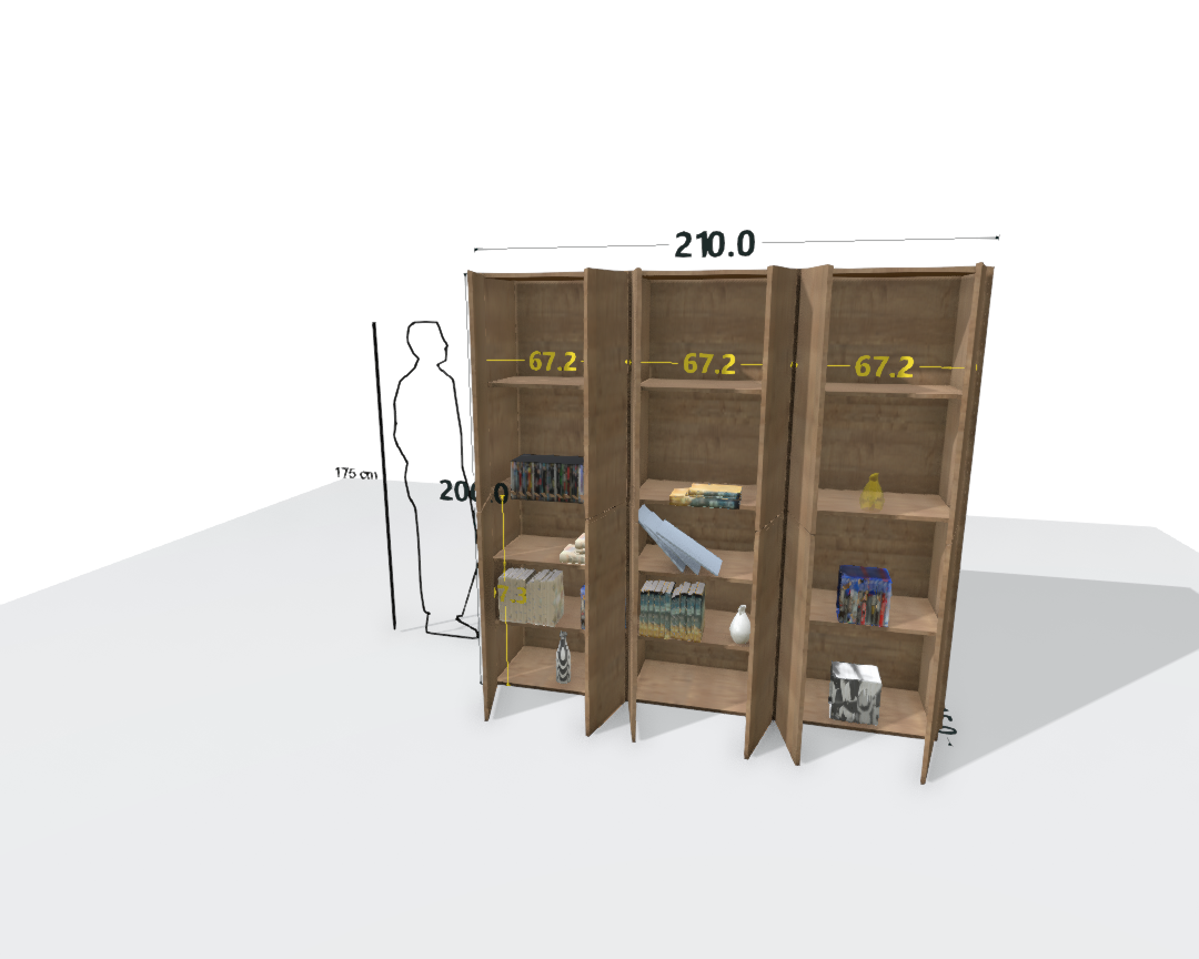 TALL MAIN SHELF