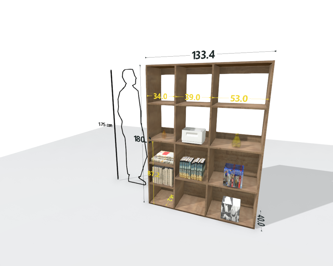 TALL MAIN SHELF