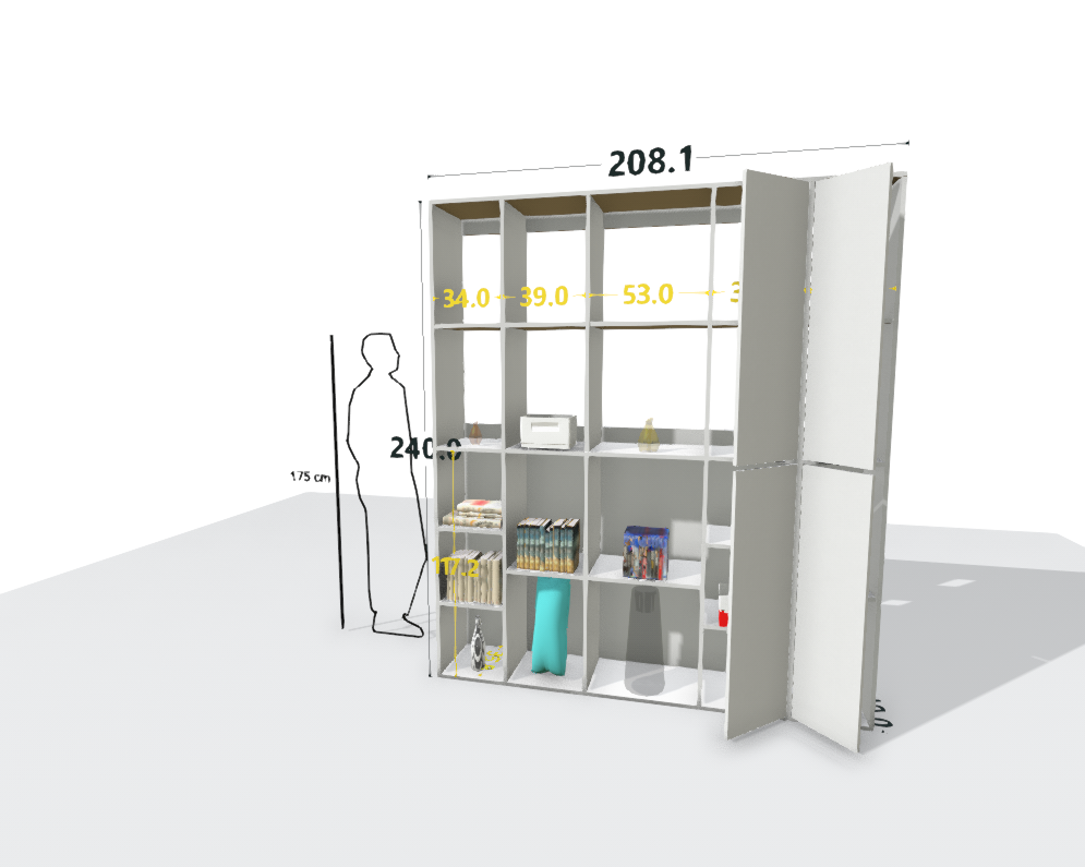 TALL MAIN SHELF