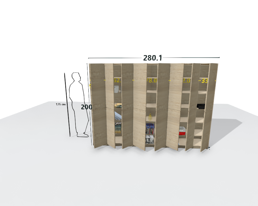 TALL MAIN SHELF