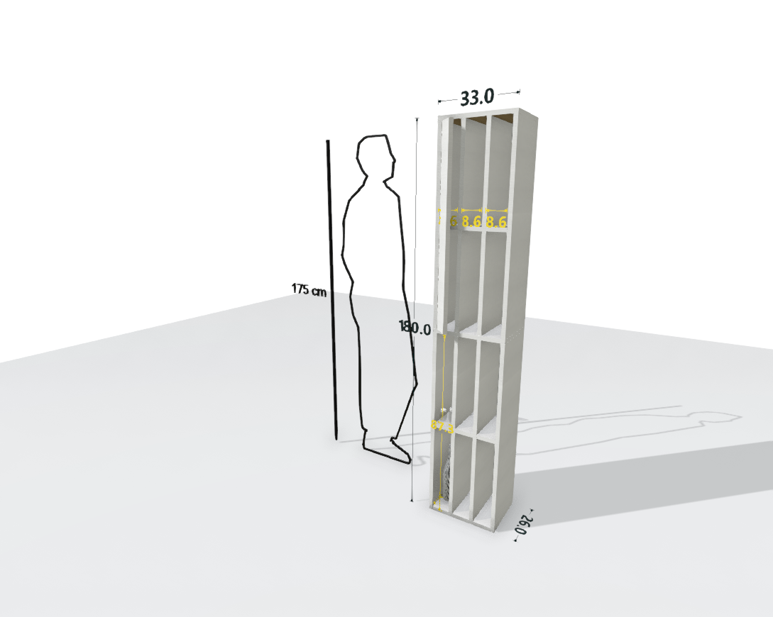TALL MAIN SHELF