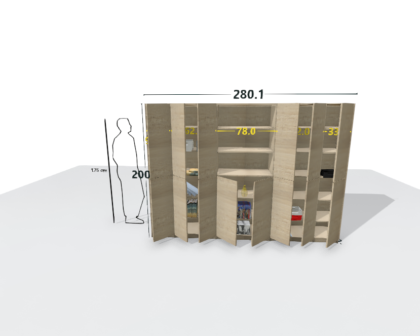 TALL MAIN SHELF