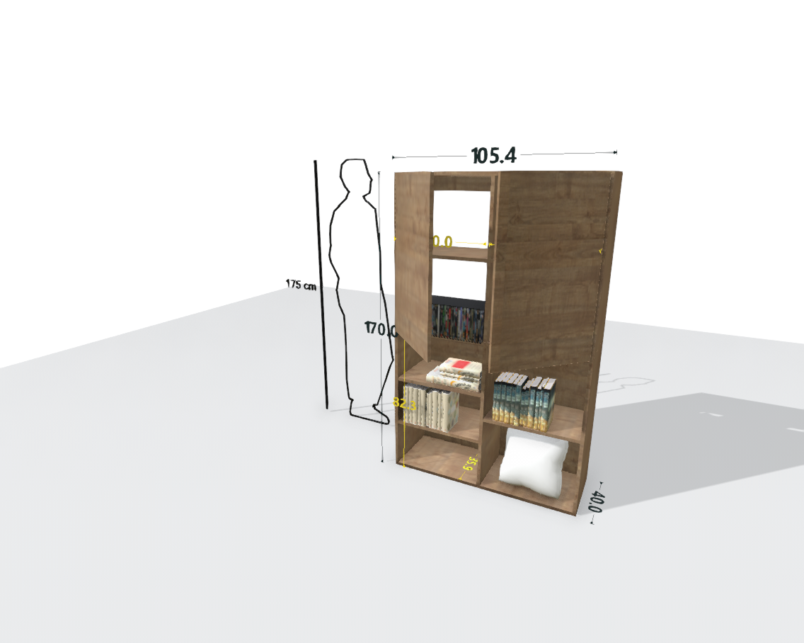 TALL MAIN SHELF