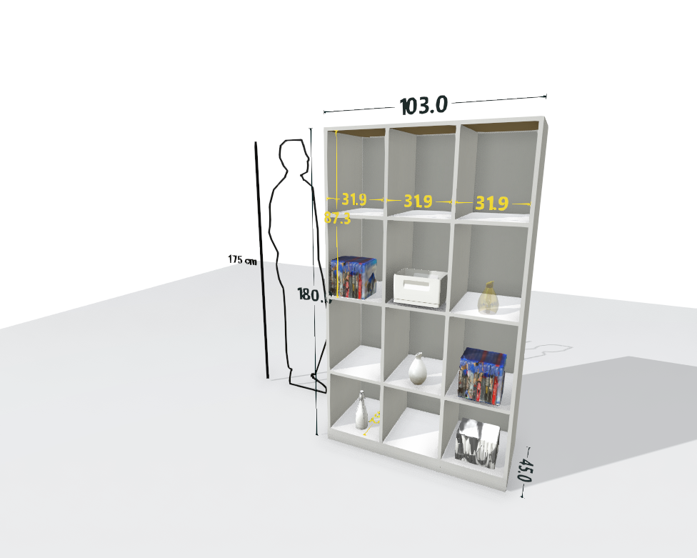 TALL MAIN SHELF