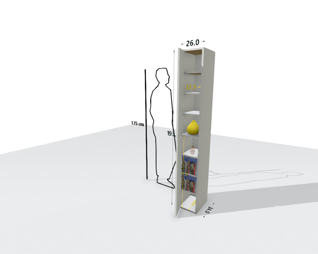 TALL MAIN SHELF