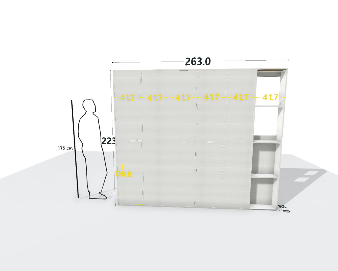 TALL MAIN SHELF