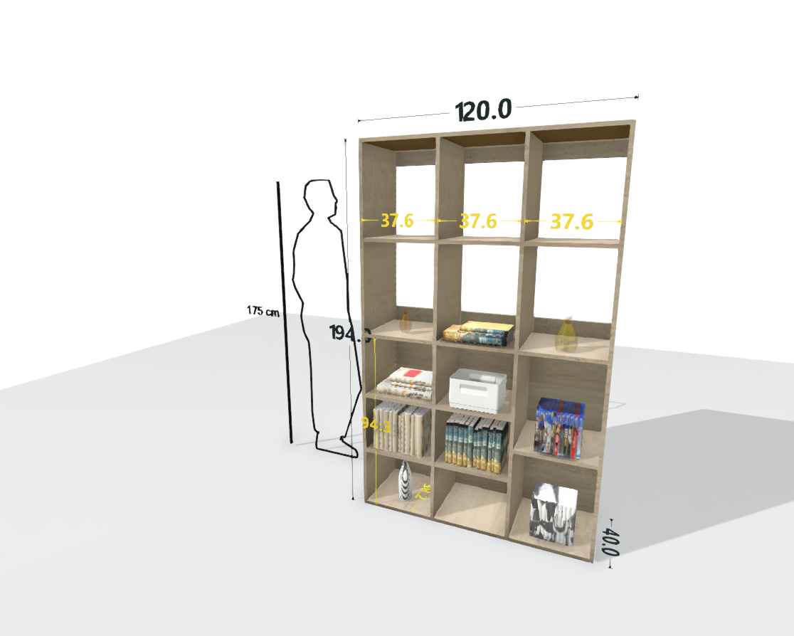 TALL MAIN SHELF