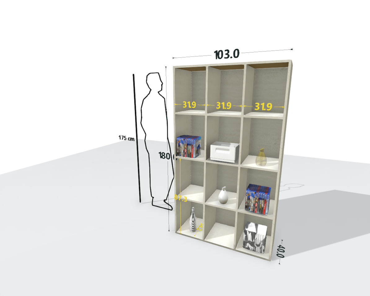 TALL MAIN SHELF