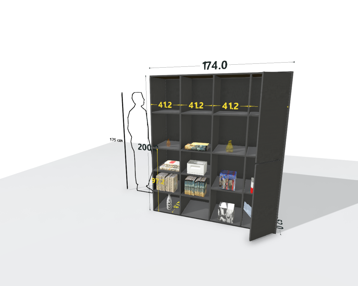 TALL MAIN SHELF