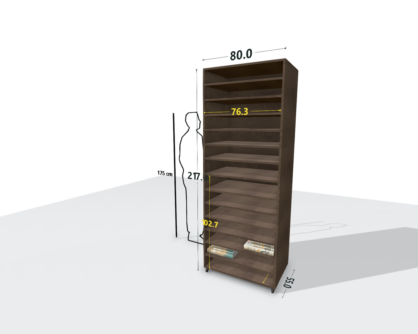 TALL MAIN SHELF
