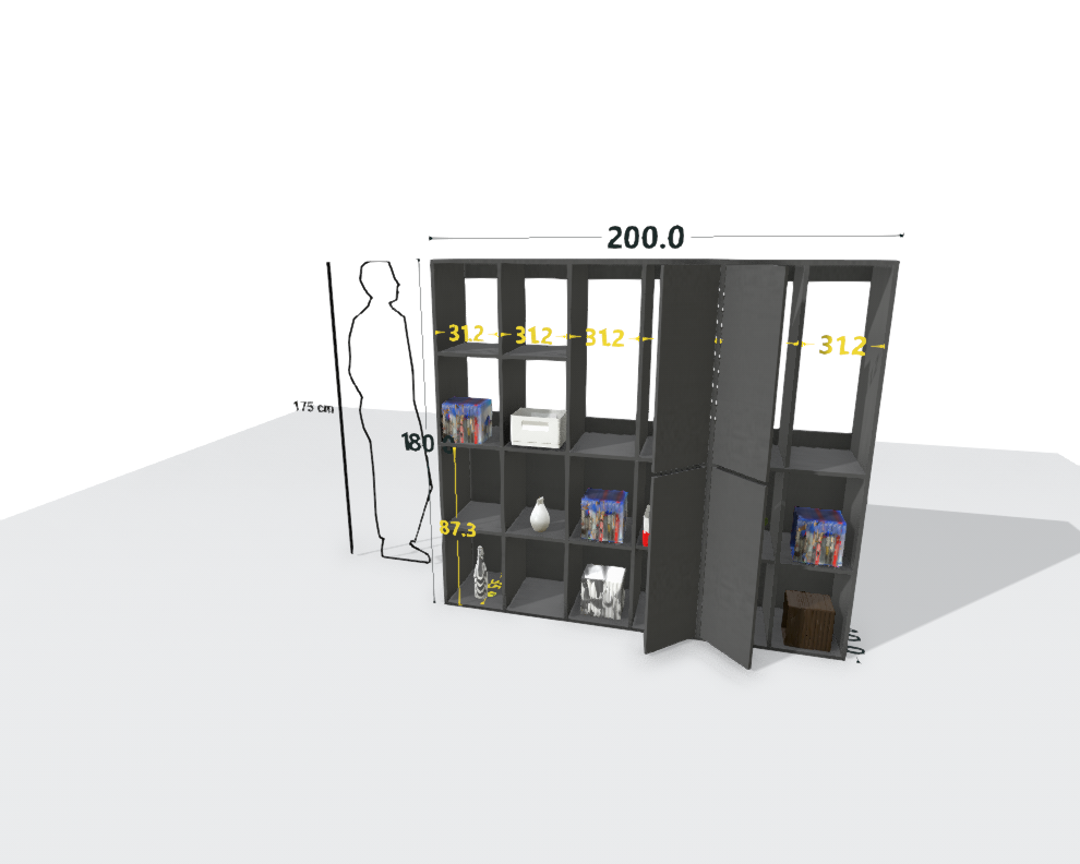 TALL MAIN SHELF