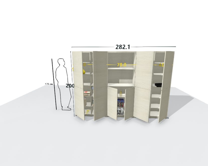 TALL MAIN SHELF