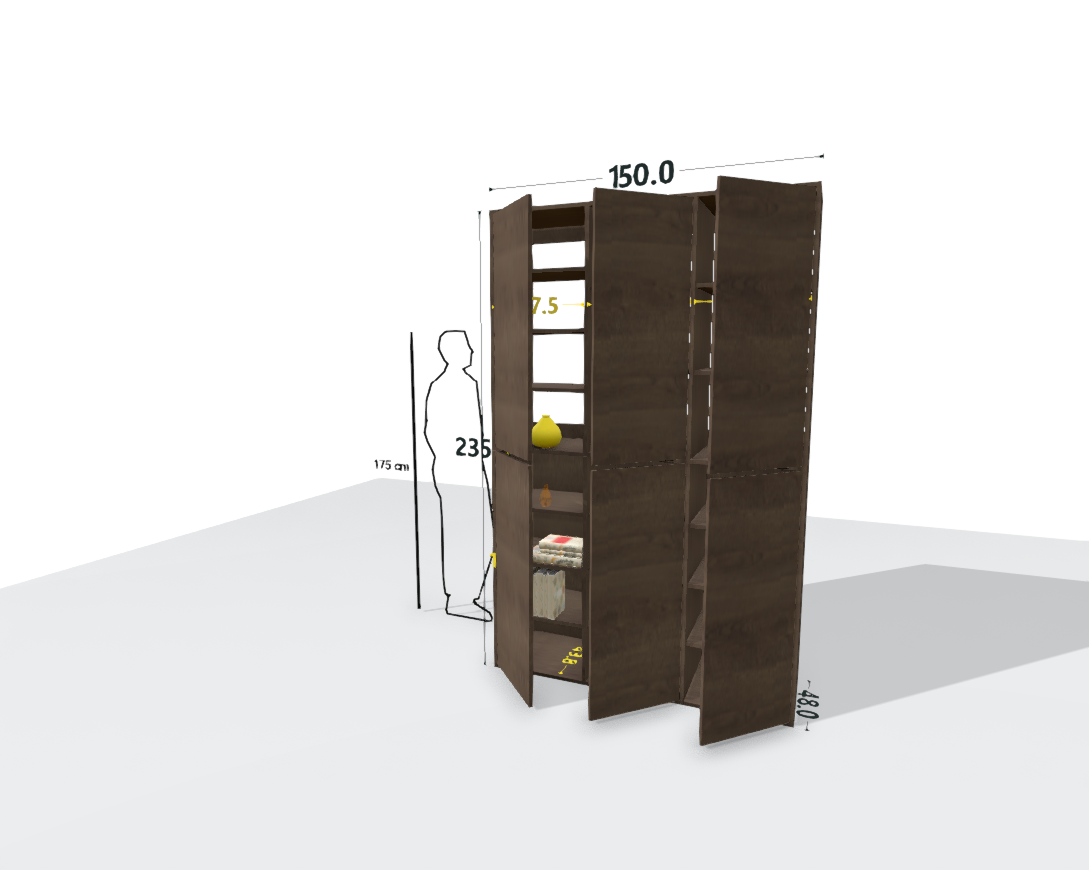 TALL MAIN SHELF