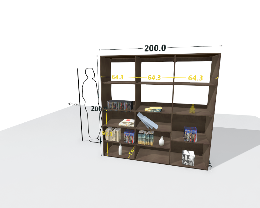 TALL MAIN SHELF