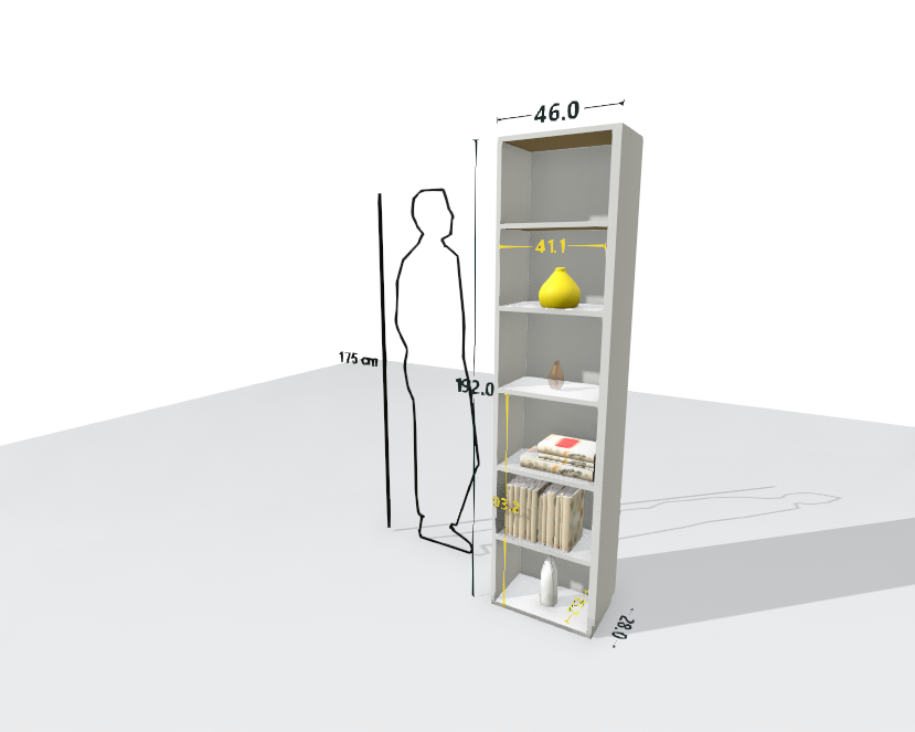 TALL MAIN SHELF