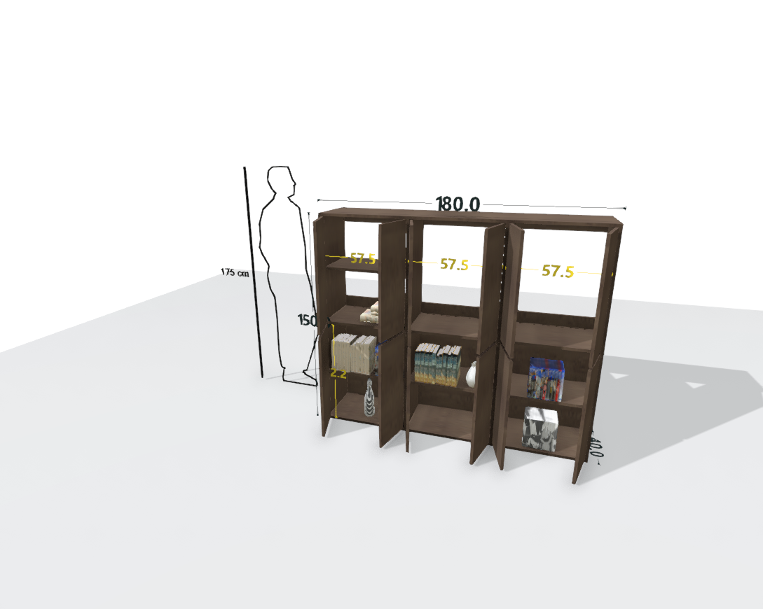 TALL MAIN SHELF