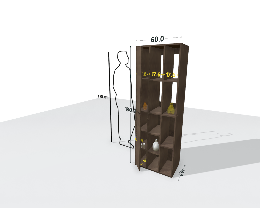 TALL MAIN SHELF