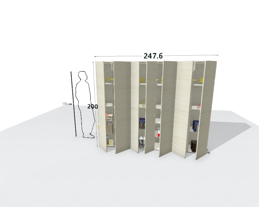 TALL MAIN SHELF