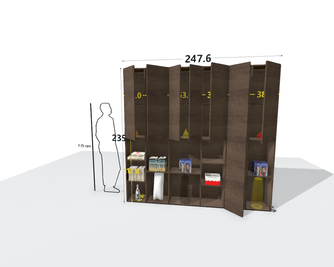 TALL MAIN SHELF