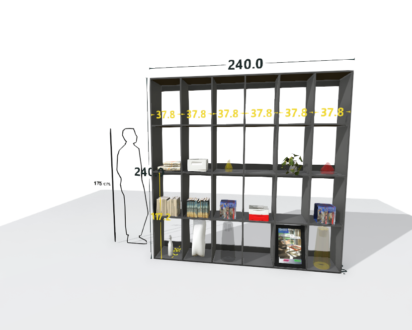TALL MAIN SHELF