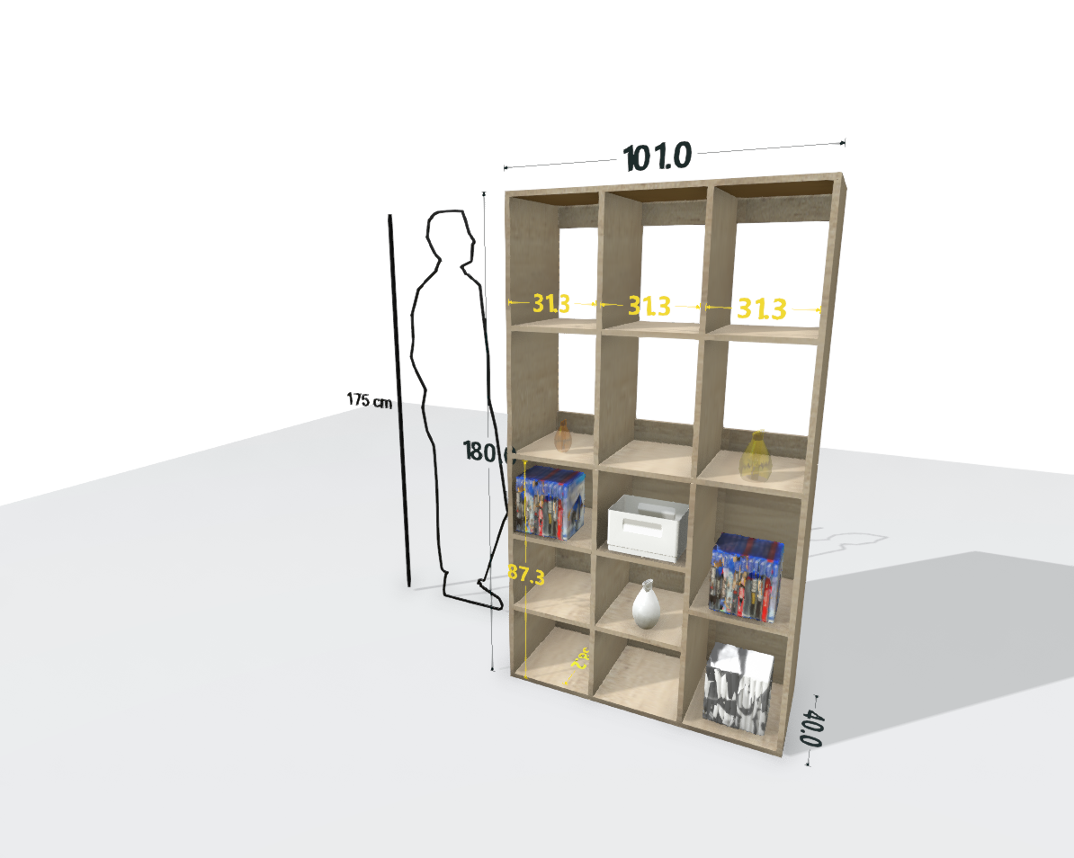 TALL MAIN SHELF
