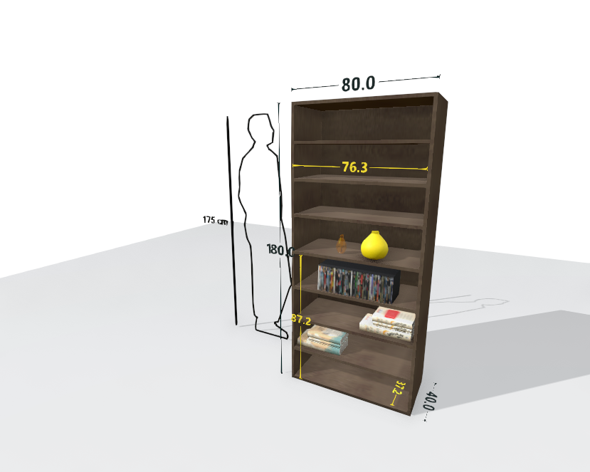 TALL MAIN SHELF