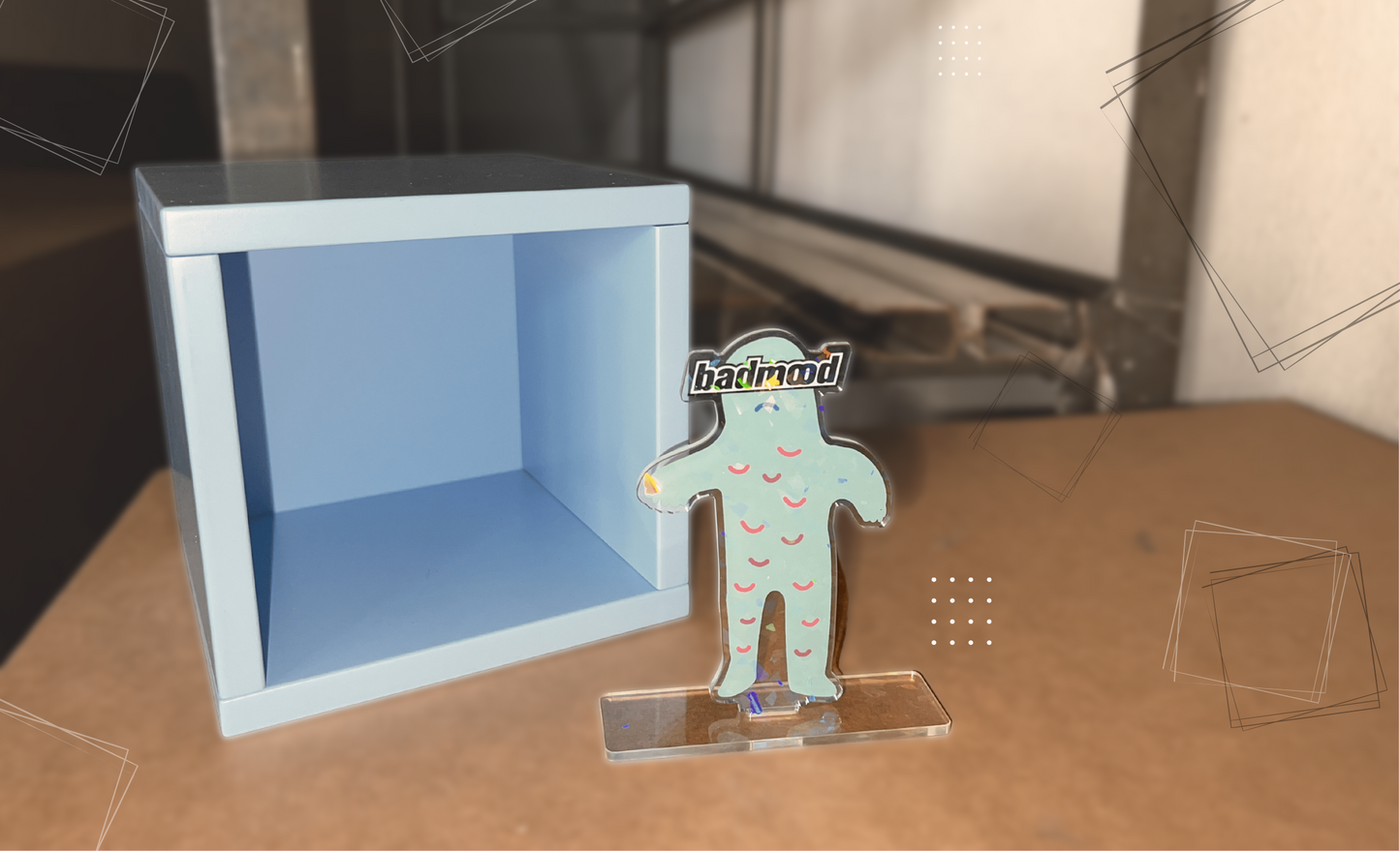 badmood MULTI BOX (w/ hologram Acrylic)