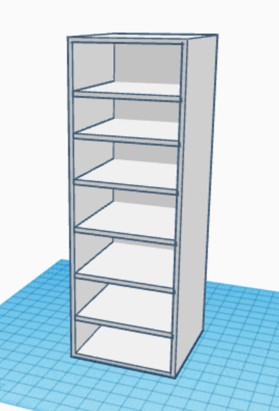 CUSTOM MAIN SHELF  幅61 高180 奥62