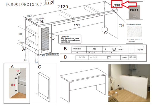 ORIGINAL DESK OR2124075