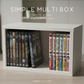 「DVD・漫画用」｜1cm単位オーダー収納｜ SIMPLE MULTI BOX