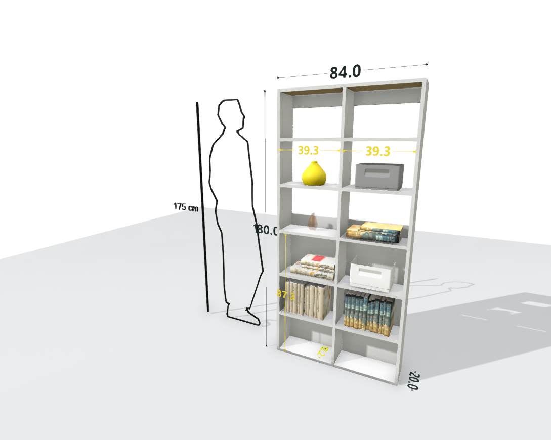 TALL MAIN SHELF