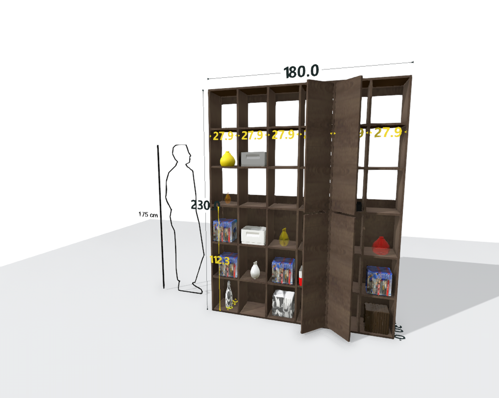 TALL MAIN SHELF