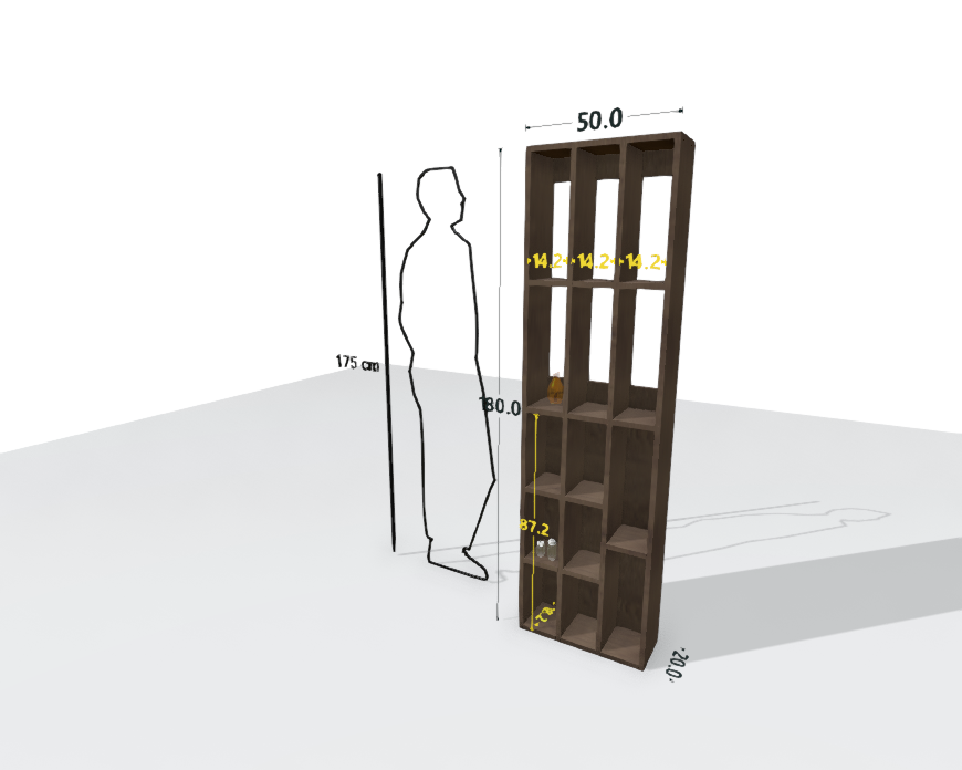 TALL MAIN SHELF