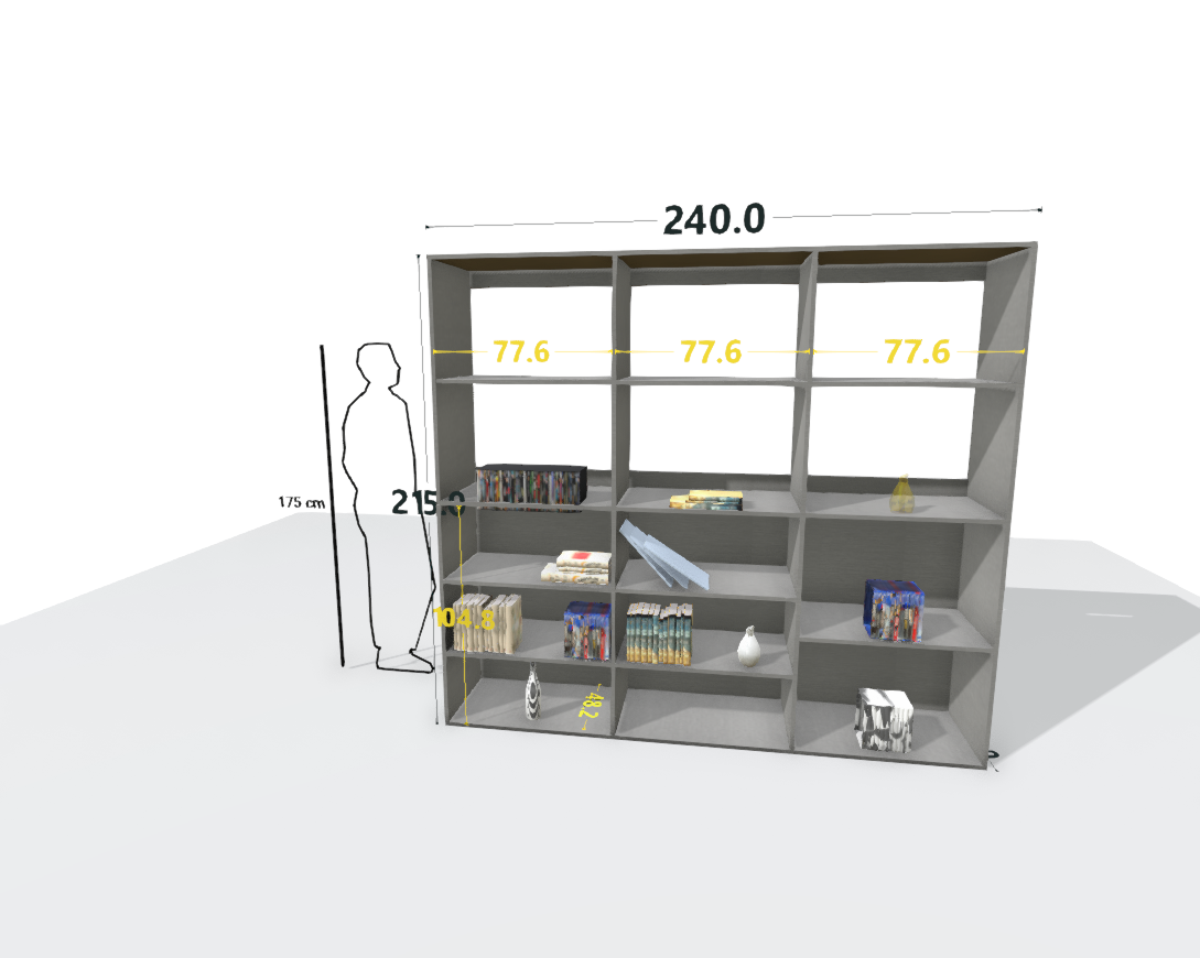 TALL MAIN SHELF