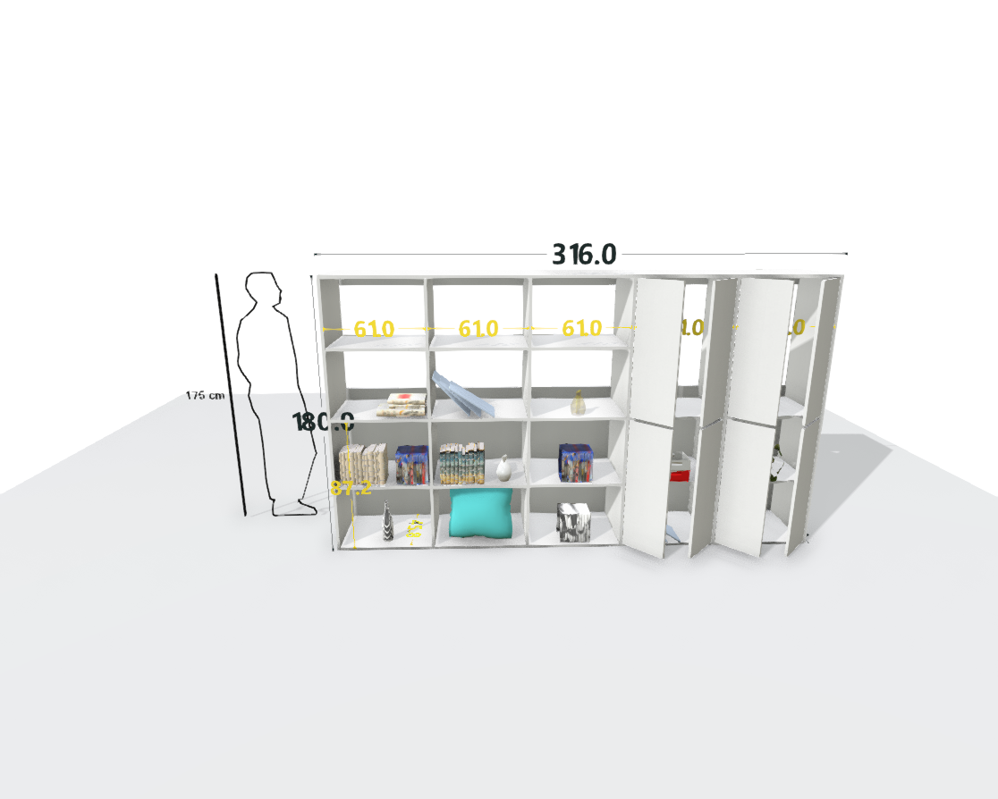 TALL MAIN SHELF