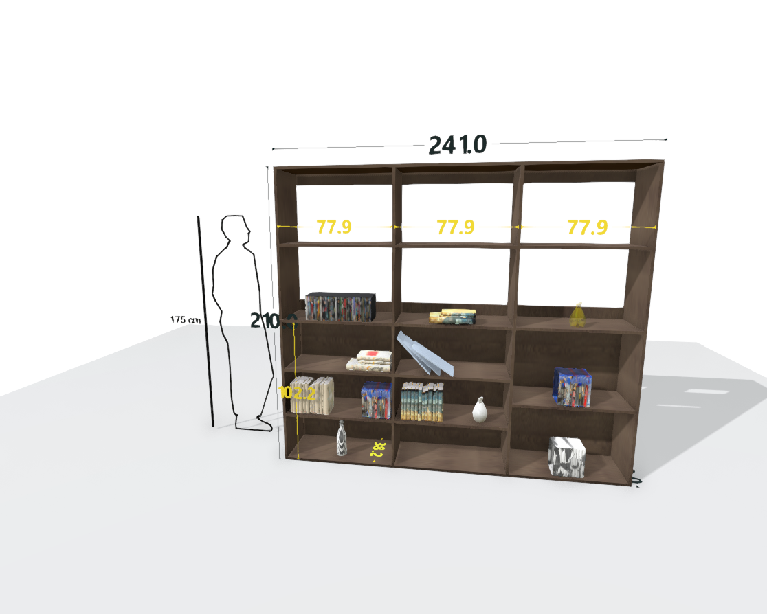 TALL MAIN SHELF