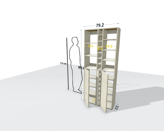 TALL MAIN SHELF