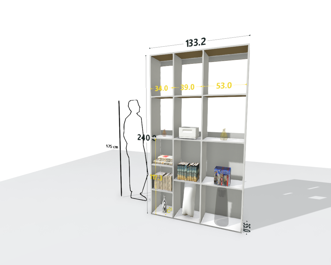 TALL MAIN SHELF