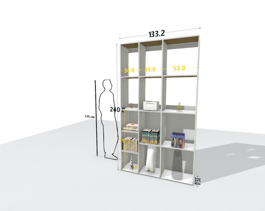 TALL MAIN SHELF