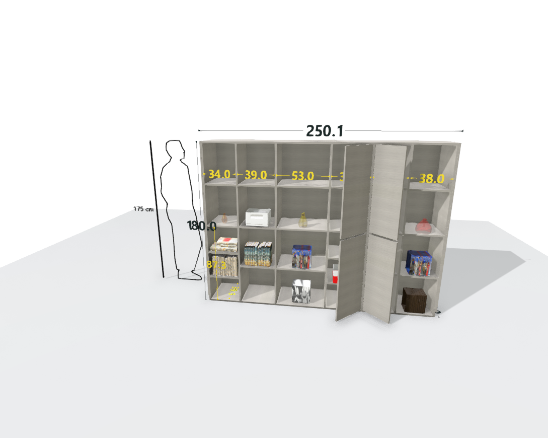 TALL MAIN SHELF